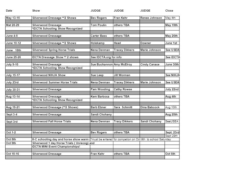 Shows
